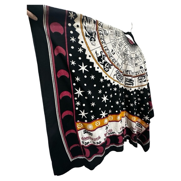 One-of-a-Kind Celestial Astrology Kimono Handmade Upcycled One size - Picture 6 of 12